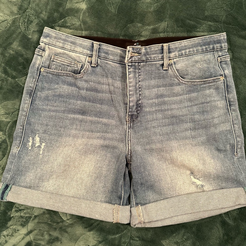 LuLaRoe Light Blue Jean Shorts